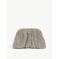 Venus La Petite rhinestone mesh clutch bag | Selfridges