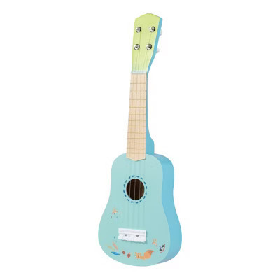 TopComfy Toy Guitars and String Instruments Kids Ukulele Premium Basswood Body With Nylon Strings With Accessories For Kids, Blue, 7"*2.5"*21" | Target