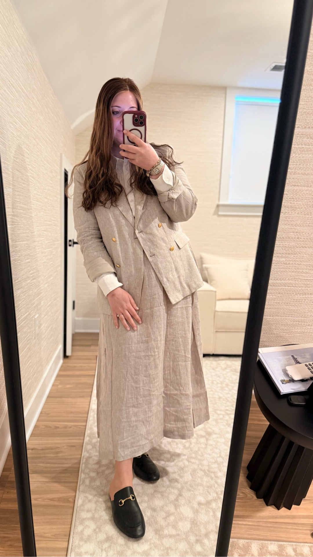 Linen power suit- relaxed easy fit super comfortable and lightweight with an instant chic factor. #quincepartner @Quince 

#LTKMidsize