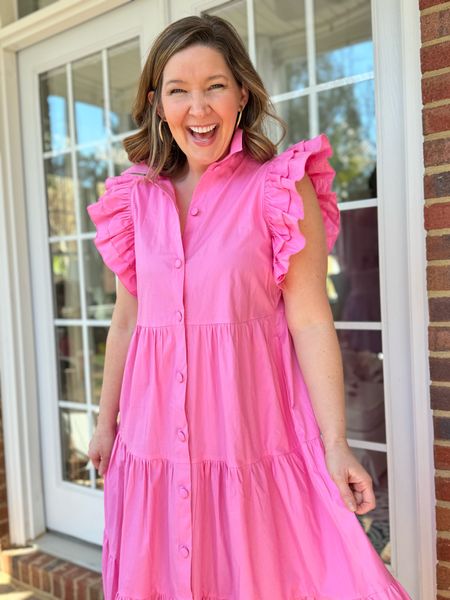 Crown & Ivy Easter dress 
Pink dress
Spring dress

AlwaysAgnes wearing a small.

#LTKsalealert #LTKfindsunder50 #LTKSeasonal