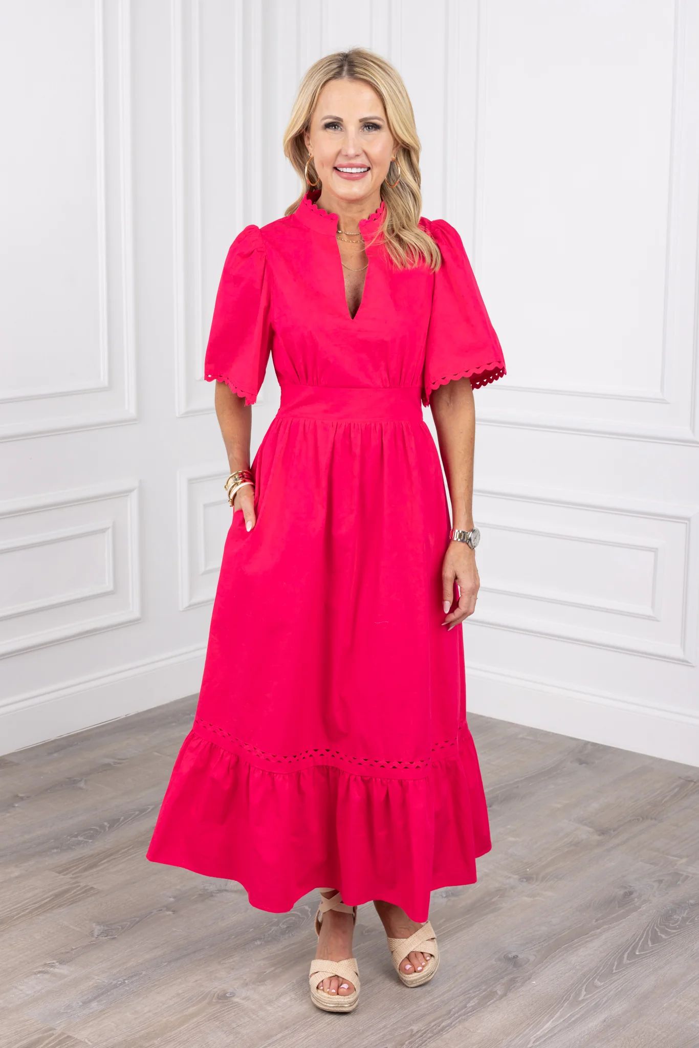 Sutton Dress- Pink | Avara