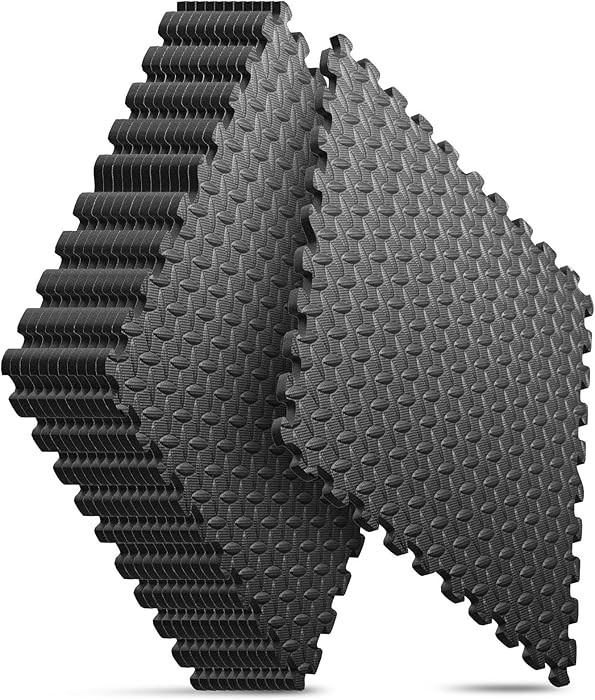 Home Gym Mat Puzzle Exercise Mat for Home Workout Equipment Kids' Play Areas | Amazon (US)