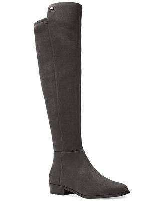 Women's Bromley Suede Flat Tall Riding Boots | Macy's