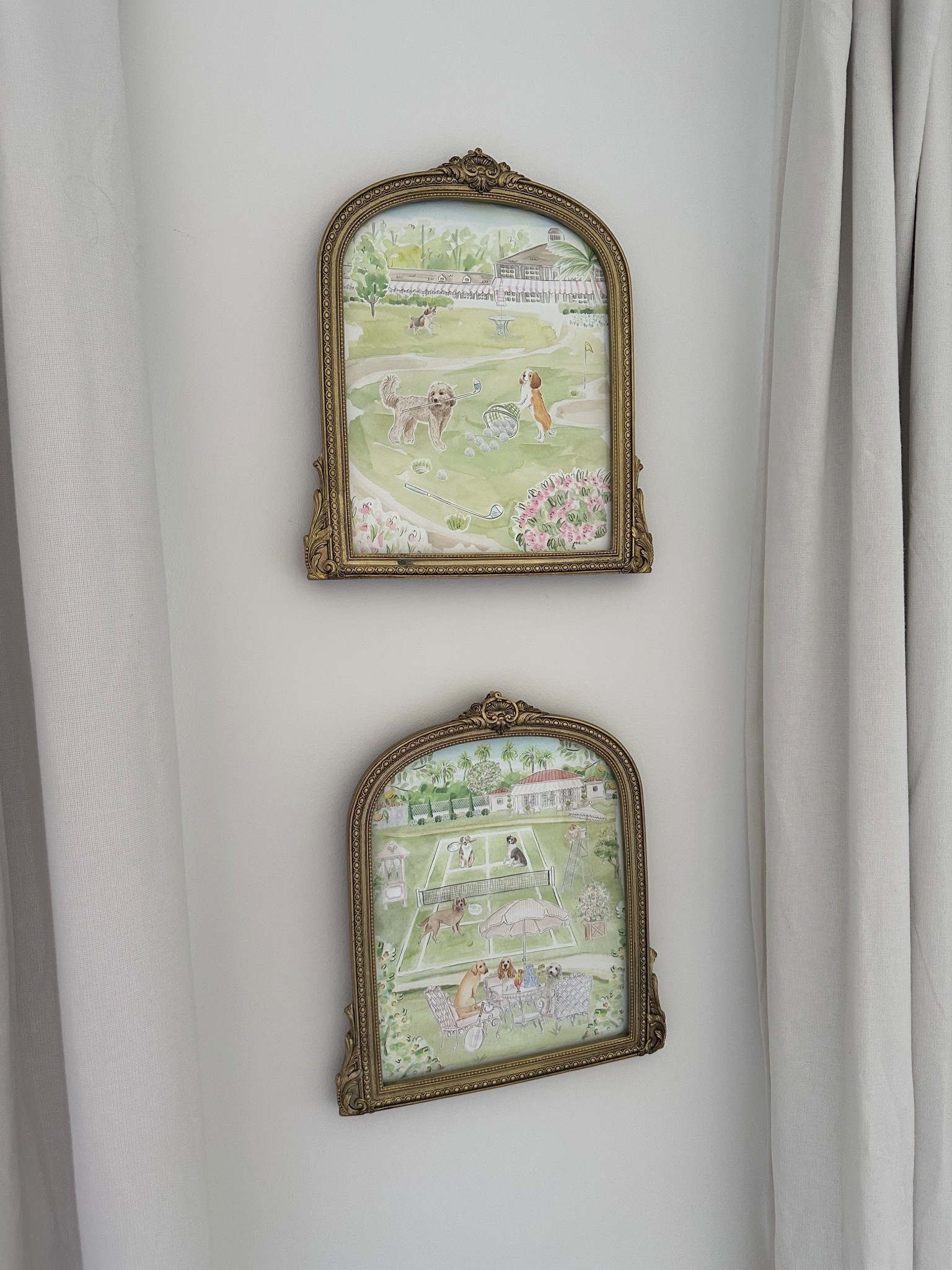 Preppy golf and tennis puppy prints for kids bedroom 

#LTKFindsUnder50 #LTKHome #LTKKids