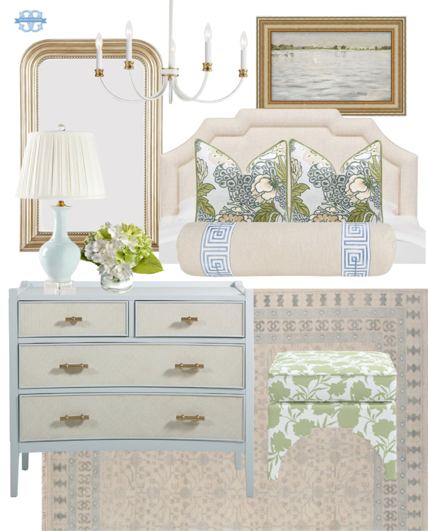 Blue & Green Bedroom inspo🩵💚

Home Decor, Grandmillennial Decor, Bedroom Decor, Headboard, Nightstand, Mirror, Chest, Memorial Day Sale, Rug, Ottoman

#LTKHome