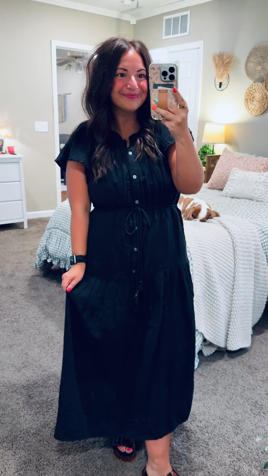 Proof that you don't have to spend a fortune to look put together 💕 This flattering midi dress from Walmart is comfortable, easy to style, and looks much more expensive than it is!


sandals: fit true to size // wearing a 5
dress: fits true to size // wearing a large 

 #LTKootd #LTKMidsize #LTKWorkwear