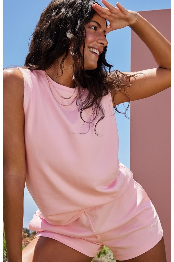 Oversized Terry Tank | Fabletics - North America