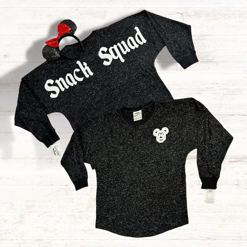 Disneyland Spirit Jersey, Adult and Youth, Snack Squad, Disneyland Trip, Disneyworld, Vacation Ap... | Etsy (US)