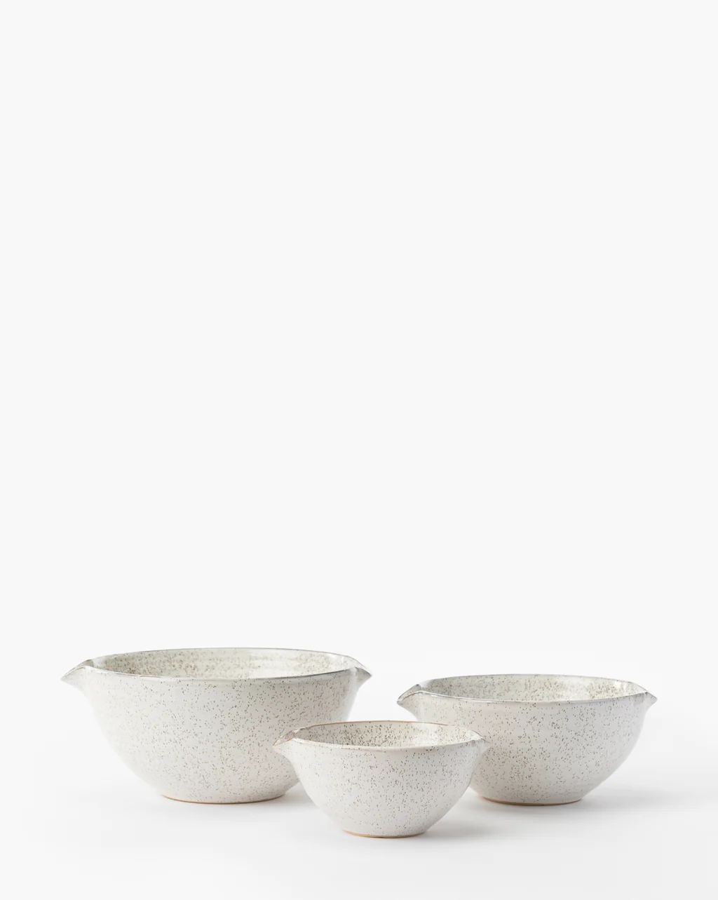 Decima Speckled Bowls (Set of 3) | McGee & Co.