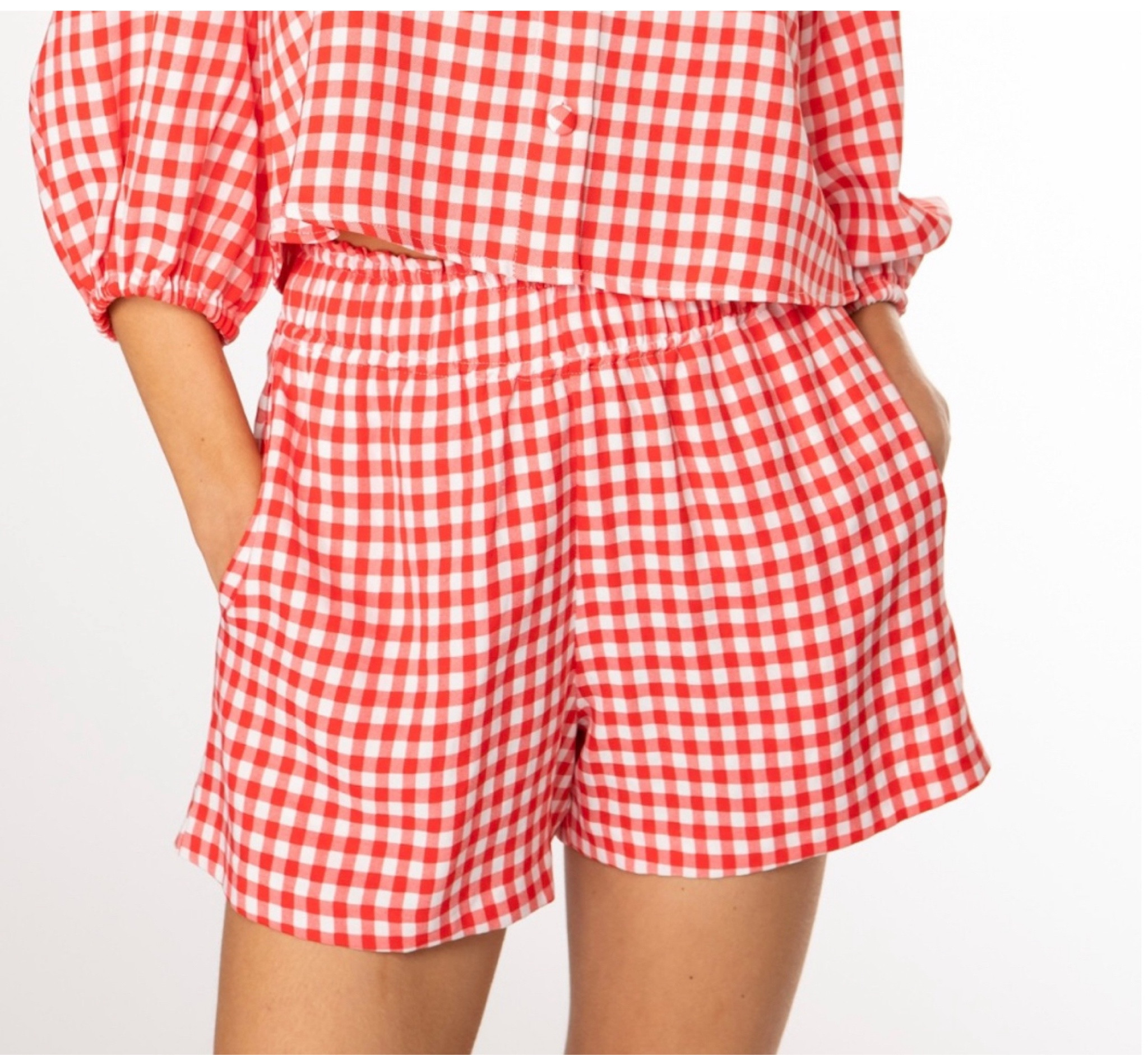 These red gingham shorts are so cute and currently on sale! Picked up a pair to wear on the Fourth of July. 

#LTKSaleAlert #LTKFindsUnder50