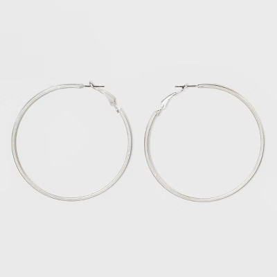 Thin Circle Hoop Earrings - Universal Thread | Target