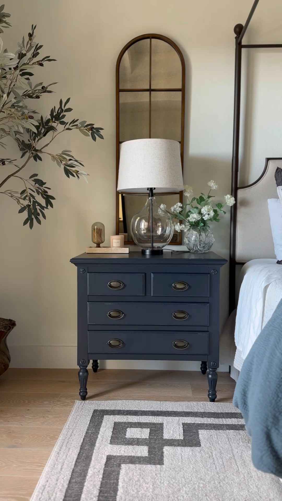 Bedroom nightstands and mirrors! These are soft black with a very subtle distressed look. Quality is incredible!

#LTKHome #LTKStyleTip #LTKFindsUnder100