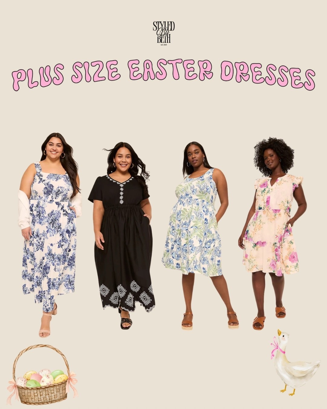 Easter looks for EVERY body 💐🐣

Flowy, flattering, and made to feel just as beautiful as you are ✨💖
From soft florals to classic styles — there’s a perfect dress waiting for you

Which one are you picking for Easter Sunday? 👇🌸

#LTKSaleAlert #LTKPlusSize #LTKSeasonal