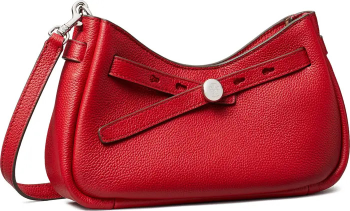 Romy Zip Top Leather Crossbody Bag | Nordstrom