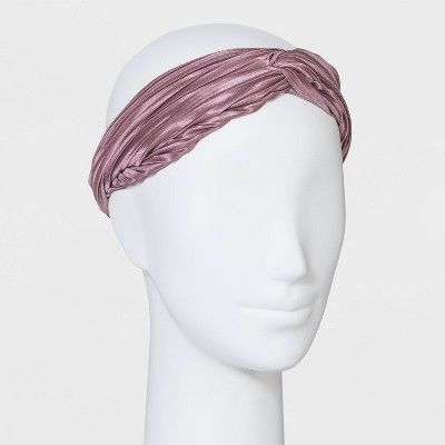 Pleated Twist Headwrap - A New Day™ | Target