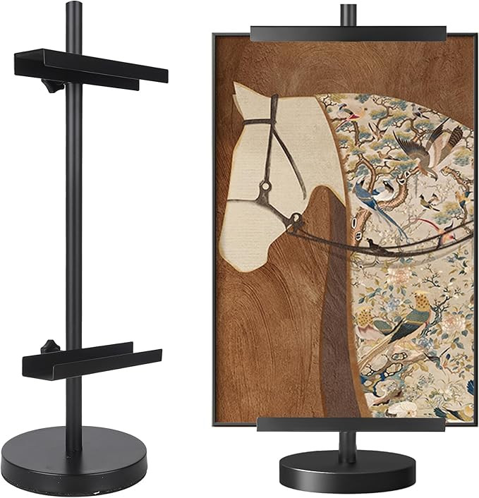 Adjustable Tabletop Easel Stand for Sign - Heavy Duty Tabletop Display Easel, Picture Frame Stand... | Amazon (US)