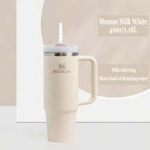 Stanleys Quencher H2.0 40OZ/1.18L Large Capacity Flow State Stainless Steel Vacuum Insulated Drum With Lid And Straw, Suitable For Water, Iced Tea, Or | SHEIN