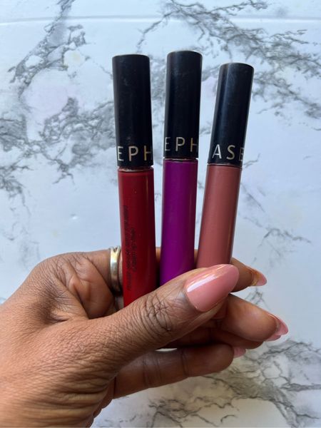 My favorite matte lippies are these from the @sephora brand. Not only are they affordable they stay all day long and the pigment and formula is chef's kiss. For all my brown girls these 3 shades will be it for summer!!! #sephora 

#LTKSeasonal #LTKstyletip #LTKxNSale