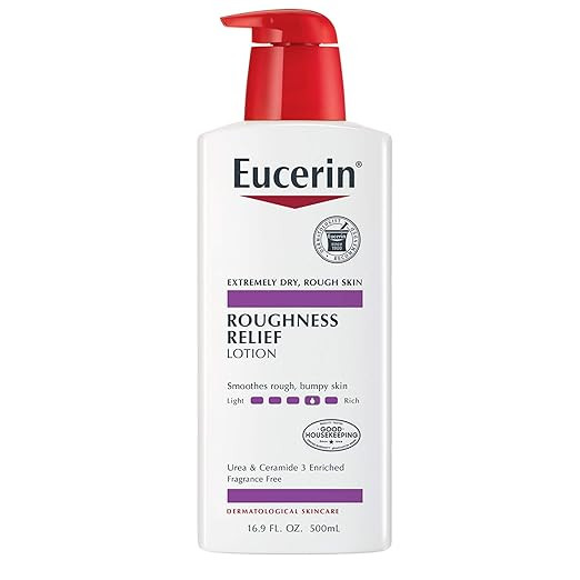 Eucerin Roughness Relief Lotion - Full Body Lotion for Extremely Dry, Rough Skin - 16.9 fl. oz. P... | Amazon (US)