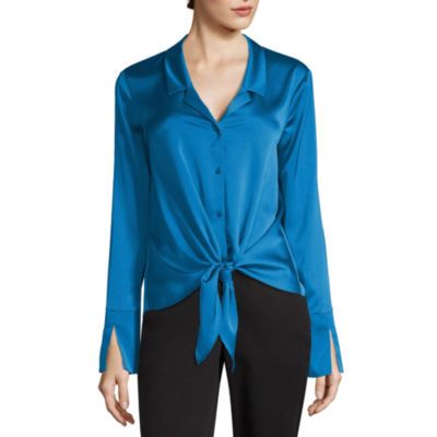 Worthington Tie Front Top | JCPenney