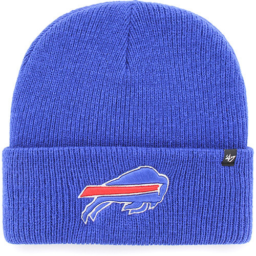 Men's '47 Royal Buffalo Bills Brain Freeze Cuffed Knit Hat | Fanatics