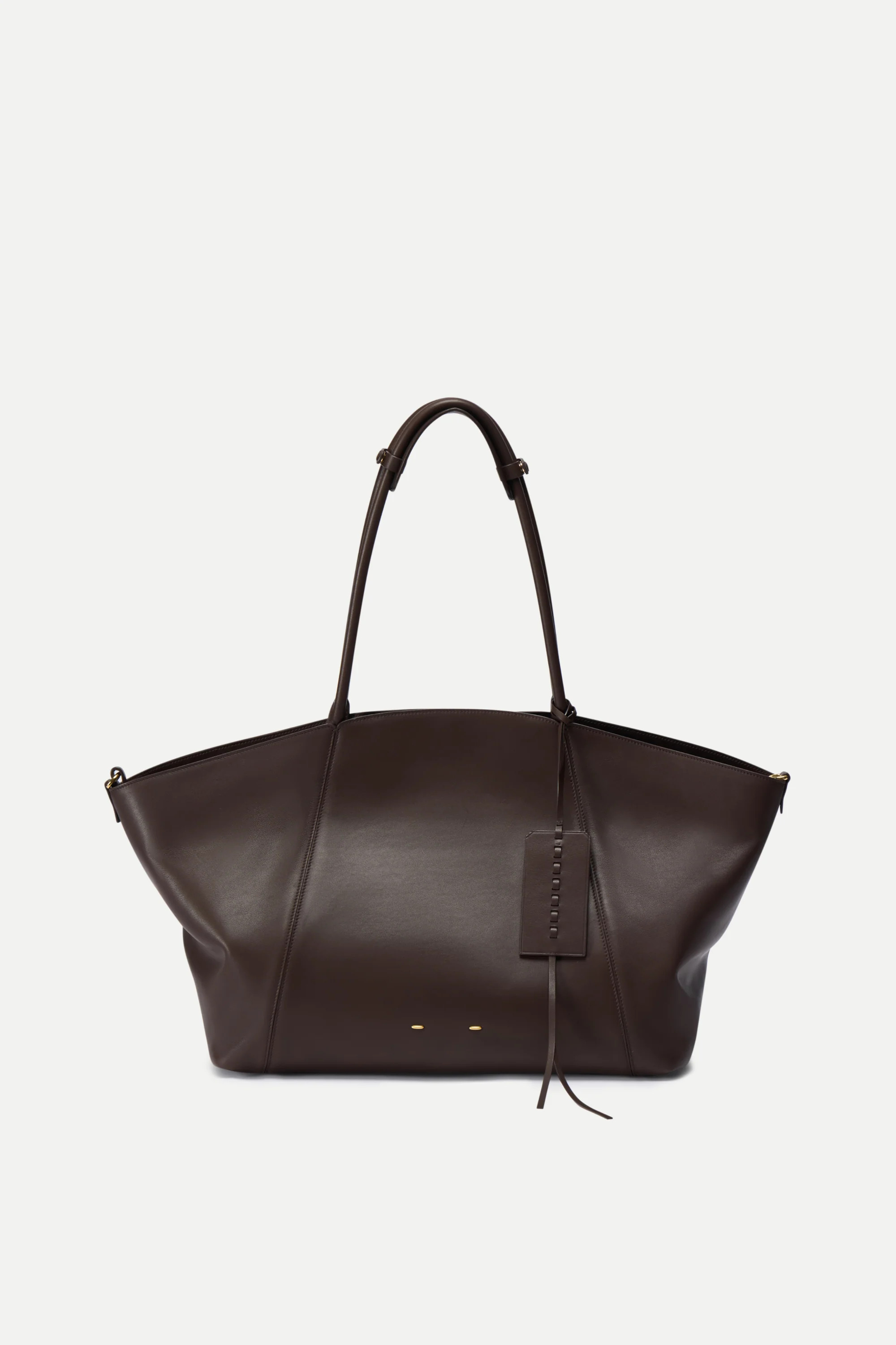 Brera Convertible Tote Bag Large in Dutch Calfskin and Suede | Fabrique