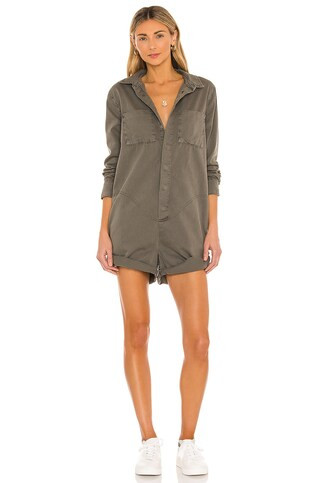 One Teaspoon Prophecy Jumpsuit in Dark Khaki from Revolve.com | Revolve Clothing (Global)