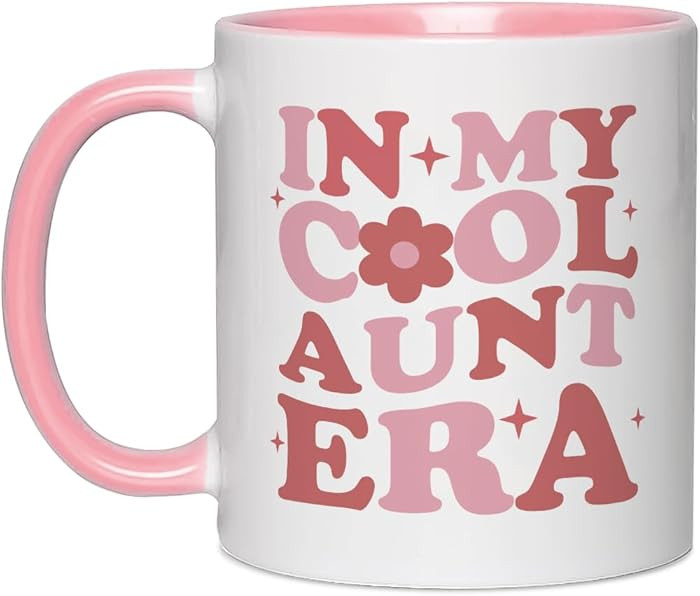 Fatbaby Funny Aunt Coffee Mug Gifts, Humorous Birthday Christmas Baby Announcement Mother’s Day... | Amazon (US)