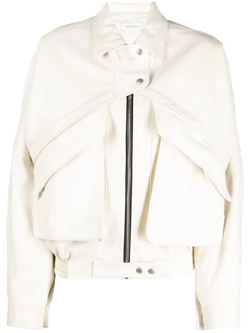 Magda Butrym 拉链飞行员夹克 - Farfetch | Farfetch (CN)