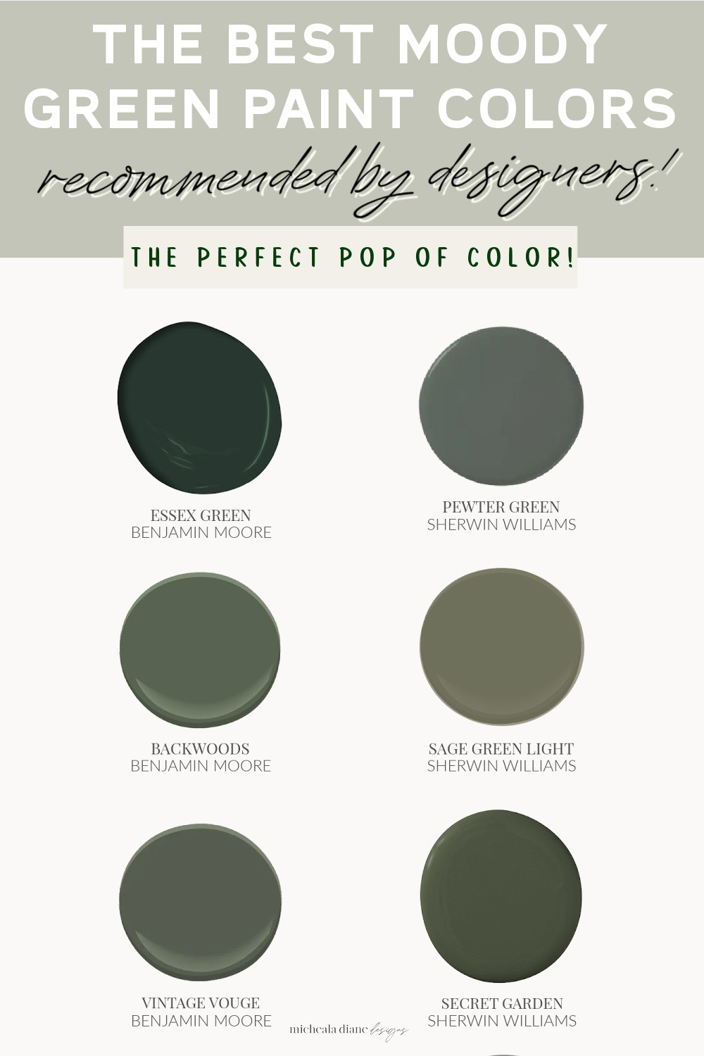 The best dark green paint color for your home. moody paint colors, living room paint colors, green paint colors 

 #LTKHome