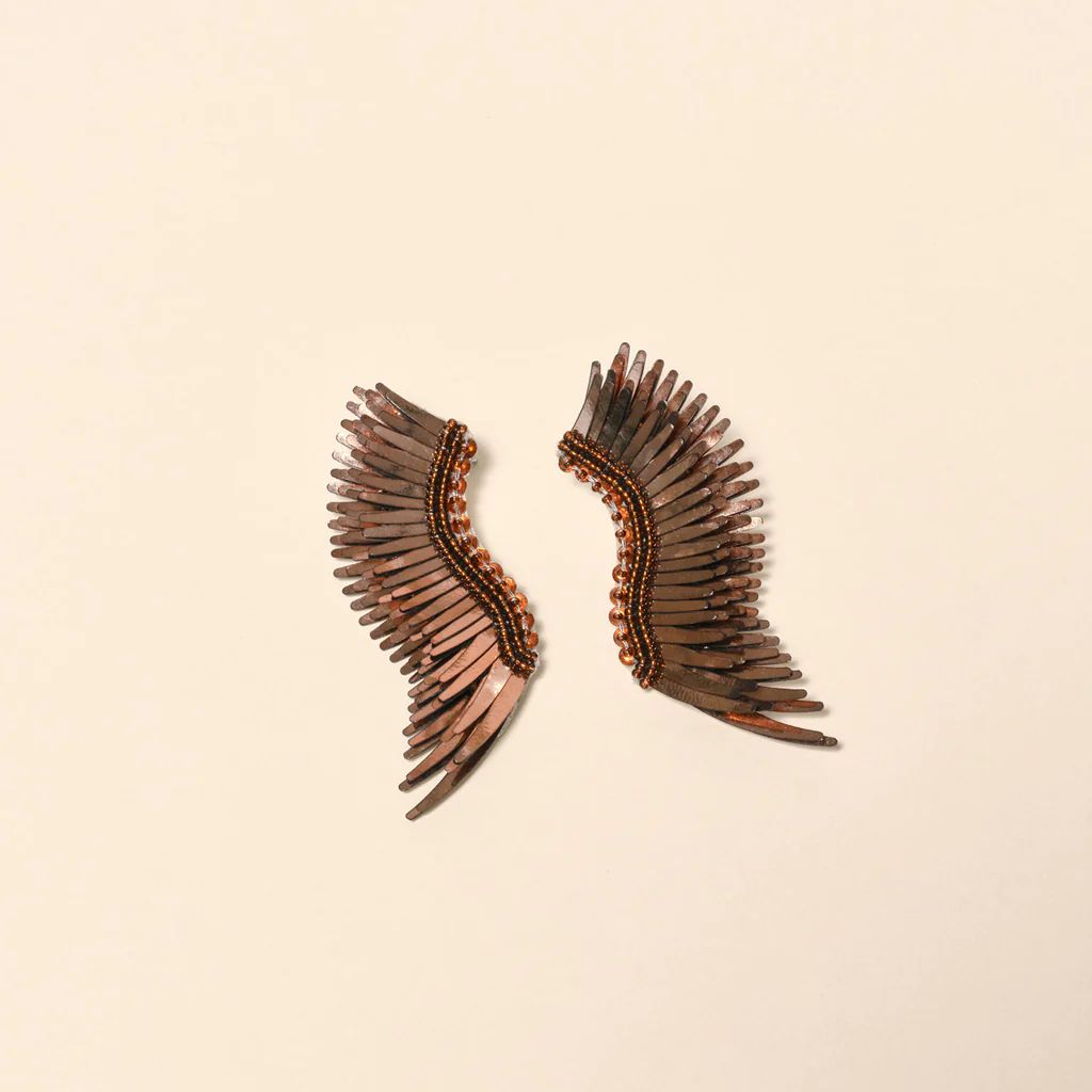 Midi Madeline Earrings Bronze | Mignonne Gavigan