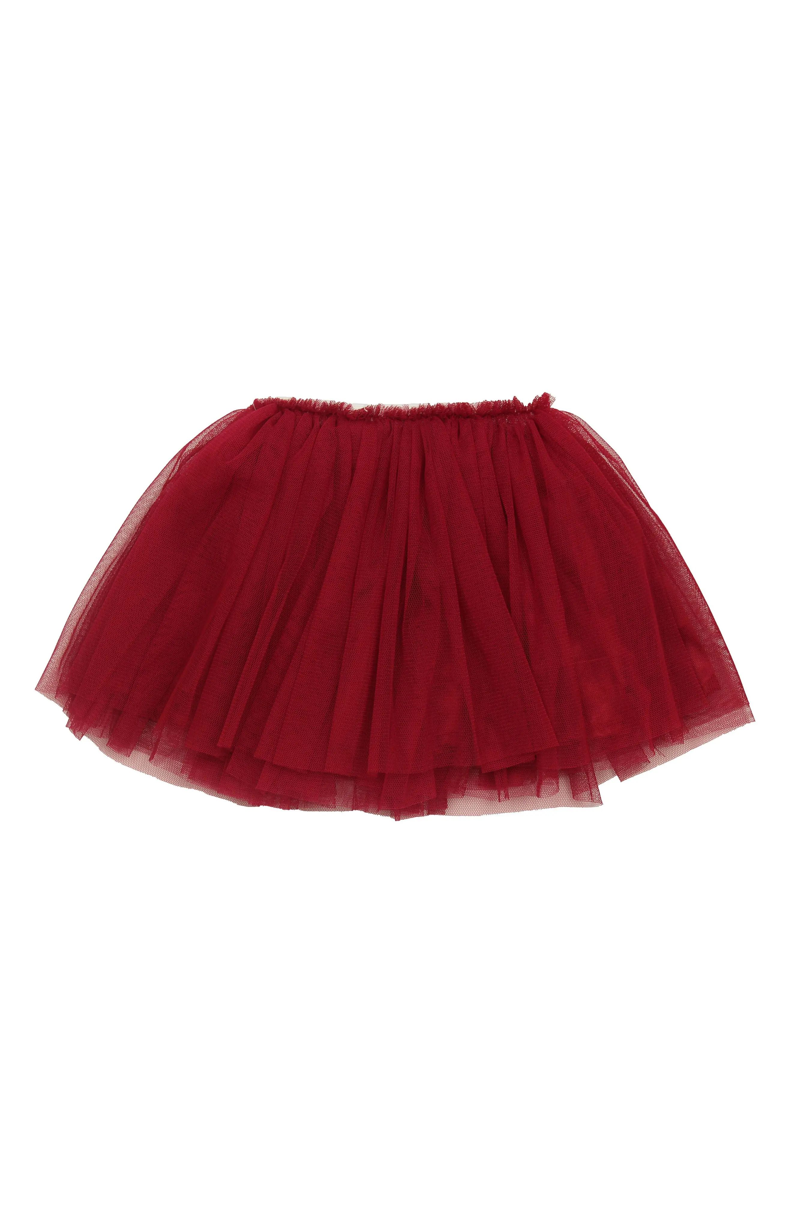 Infant Girl's Popatu Tutu Skirt, Size 6-12M - Burgundy | Nordstrom