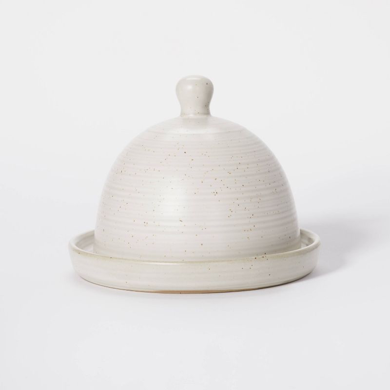 Stoneware Butter Dish - Threshold&#8482; designed with Studio McGee | Target