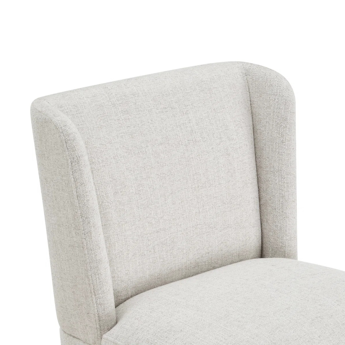Ardeth Upholstered Side Chair with Casters | Wayfair North America