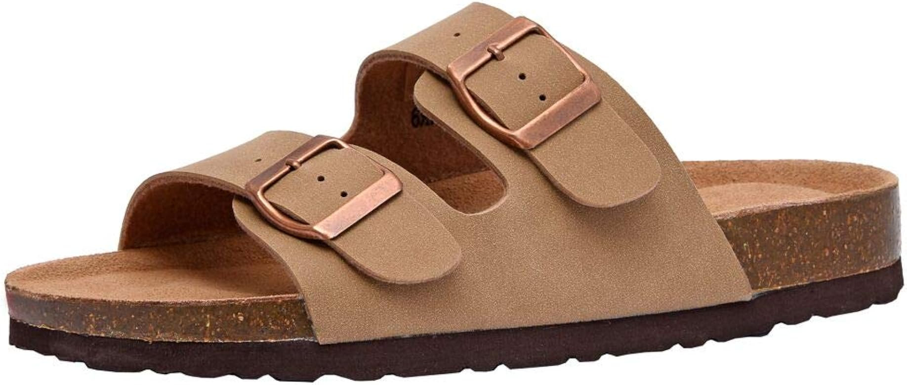 CUSHIONAIRE Women's Lane Cork Footbed Sandal with +Comfort | Amazon (US)