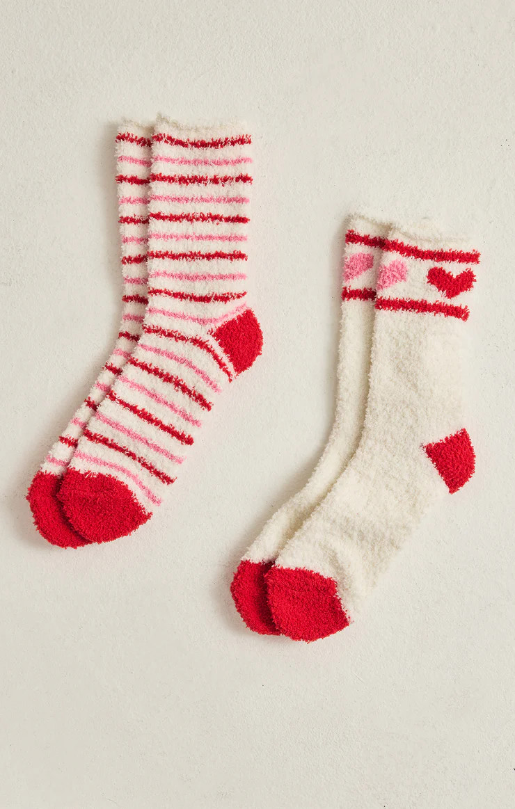 2-Pack Plush Stripe Socks | Z Supply