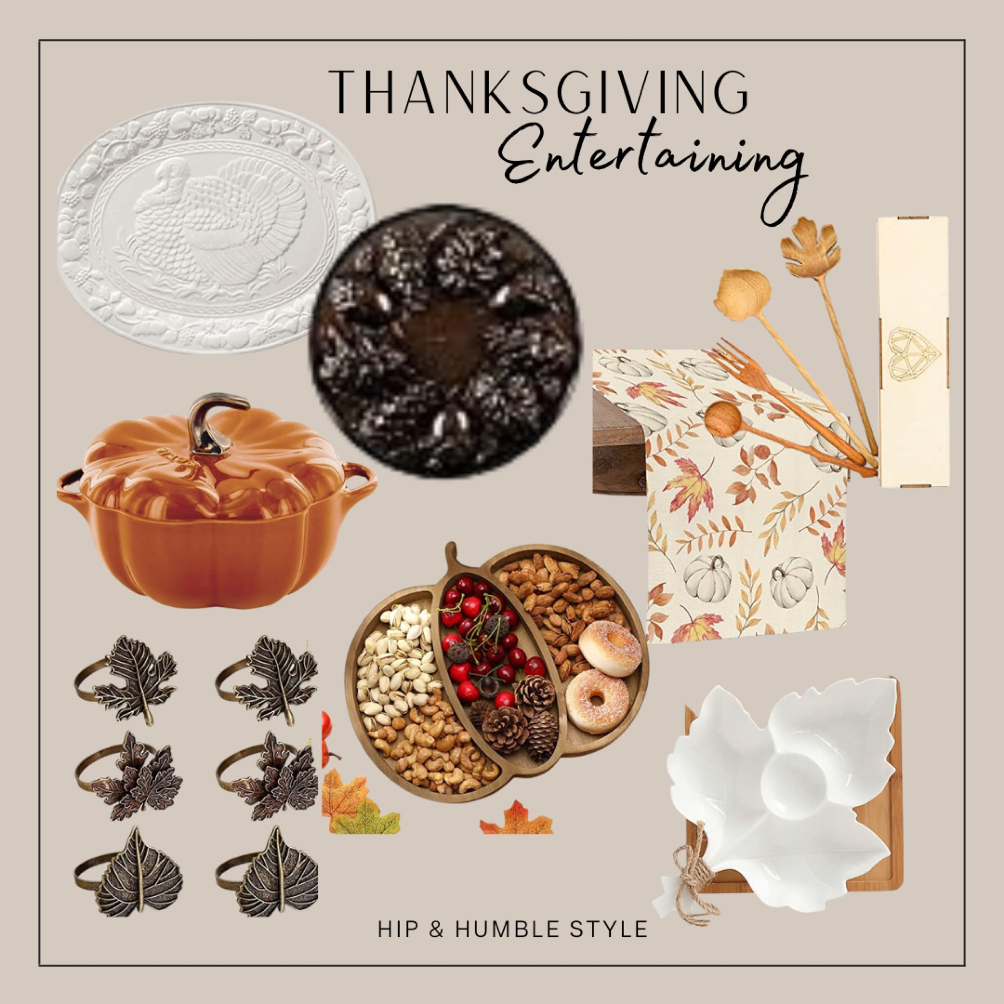 Thanksgiving table must have for entertaining thanksgiving dishes, fall table decor, fall dishes, fall napkins, pumpkin dishes 

#LTKSeasonal #LTKhome #LTKHoliday
