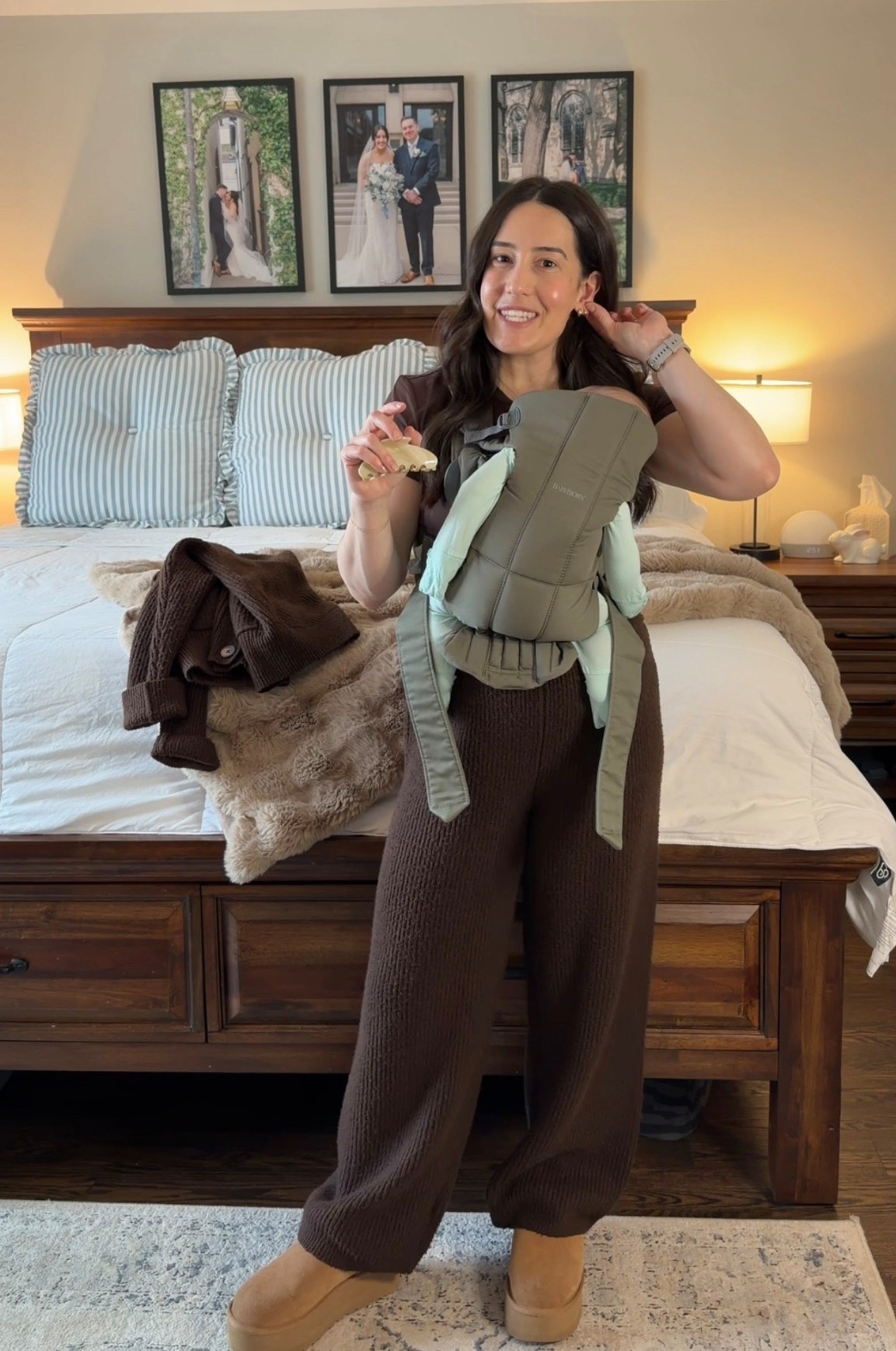 postpartum outfit of the day 🤎

#LTKmomlife #LTKKids #LTKBaby