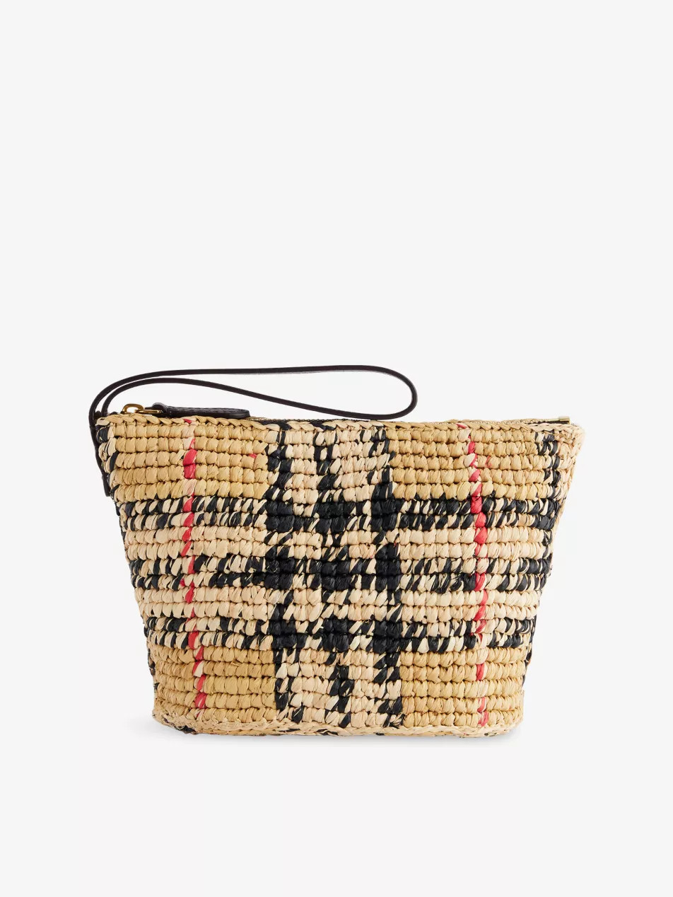 Margate Raffia Pouch | Selfridges