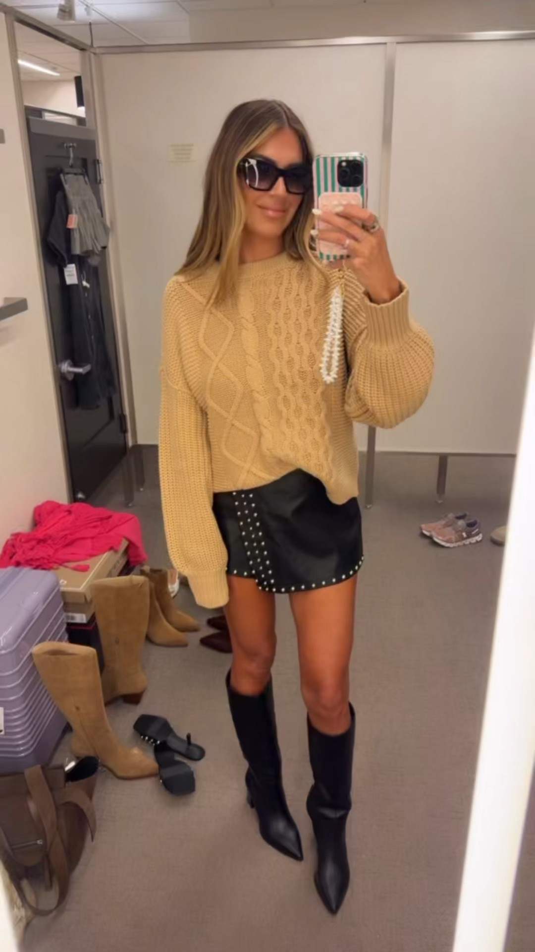 This sweater is the perfect neutral for fall! Size small sweater and size 4 skort #nsale #nordstromsale 

#LTKSaleAlert #LTKSeasonal #LTKStyleTip