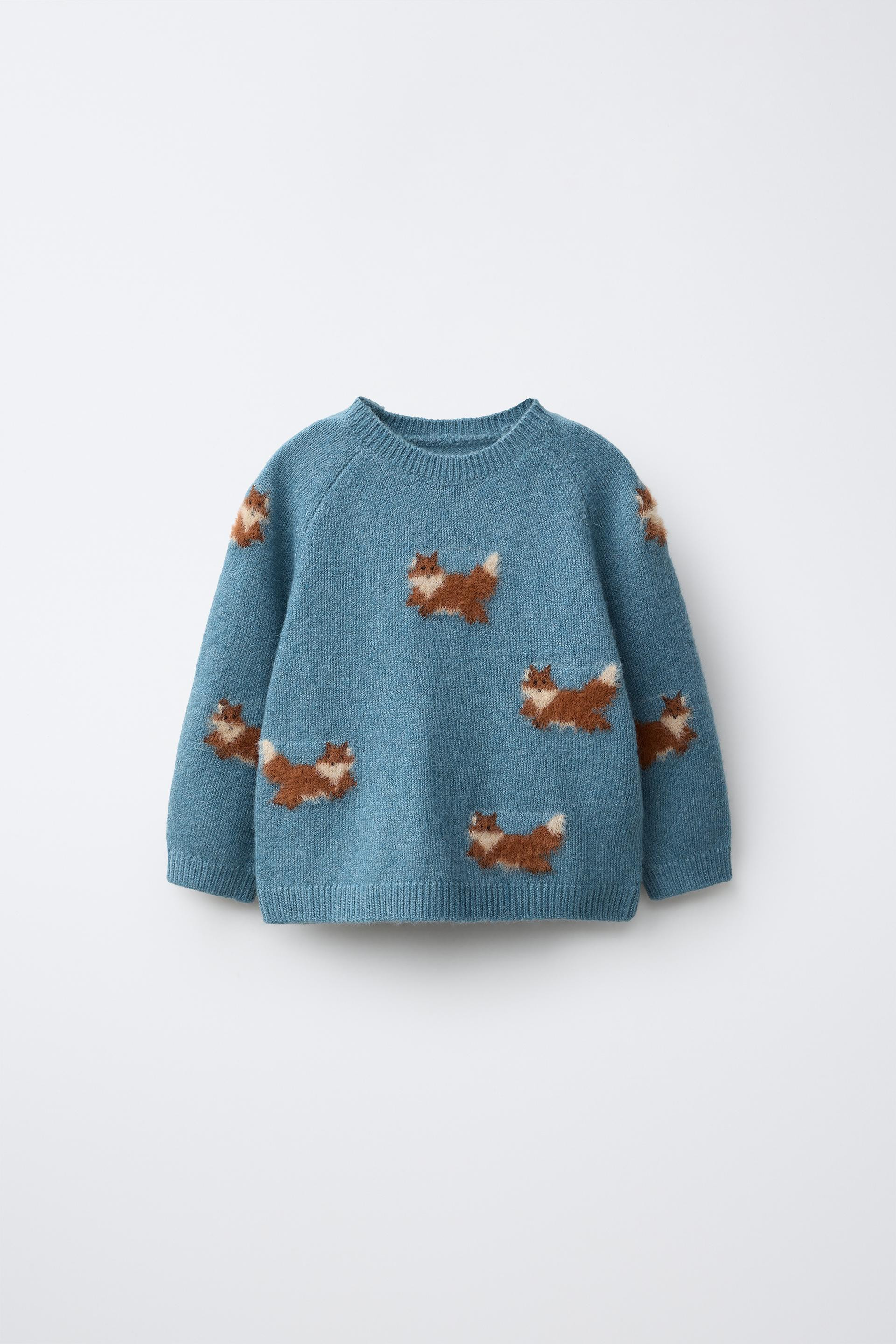 FOX KNIT SWEATER | Zara US