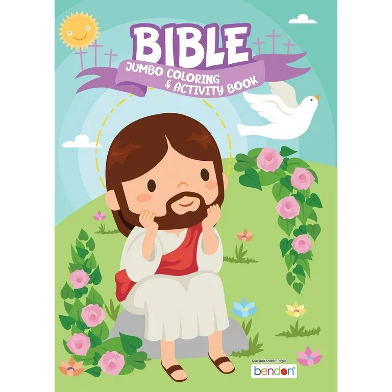 Bendon Easter Bible Coloring Book, Paperback, 64 Pages | Walmart (US)