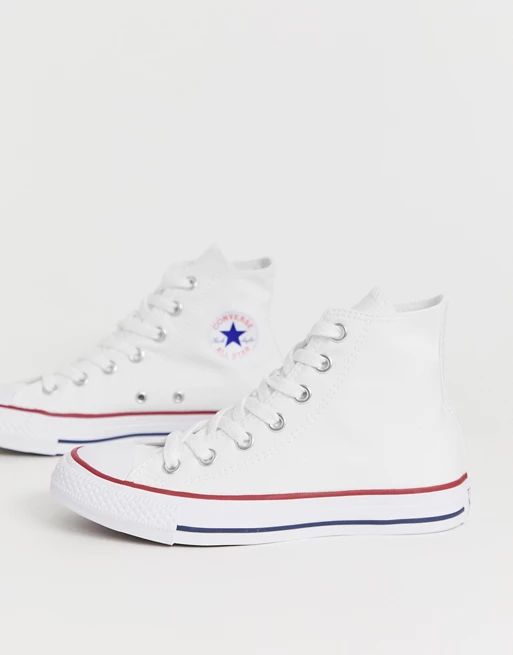 Converse – Chuck Taylor All Star – Hohe Sneaker in Weiß | ASOS DE