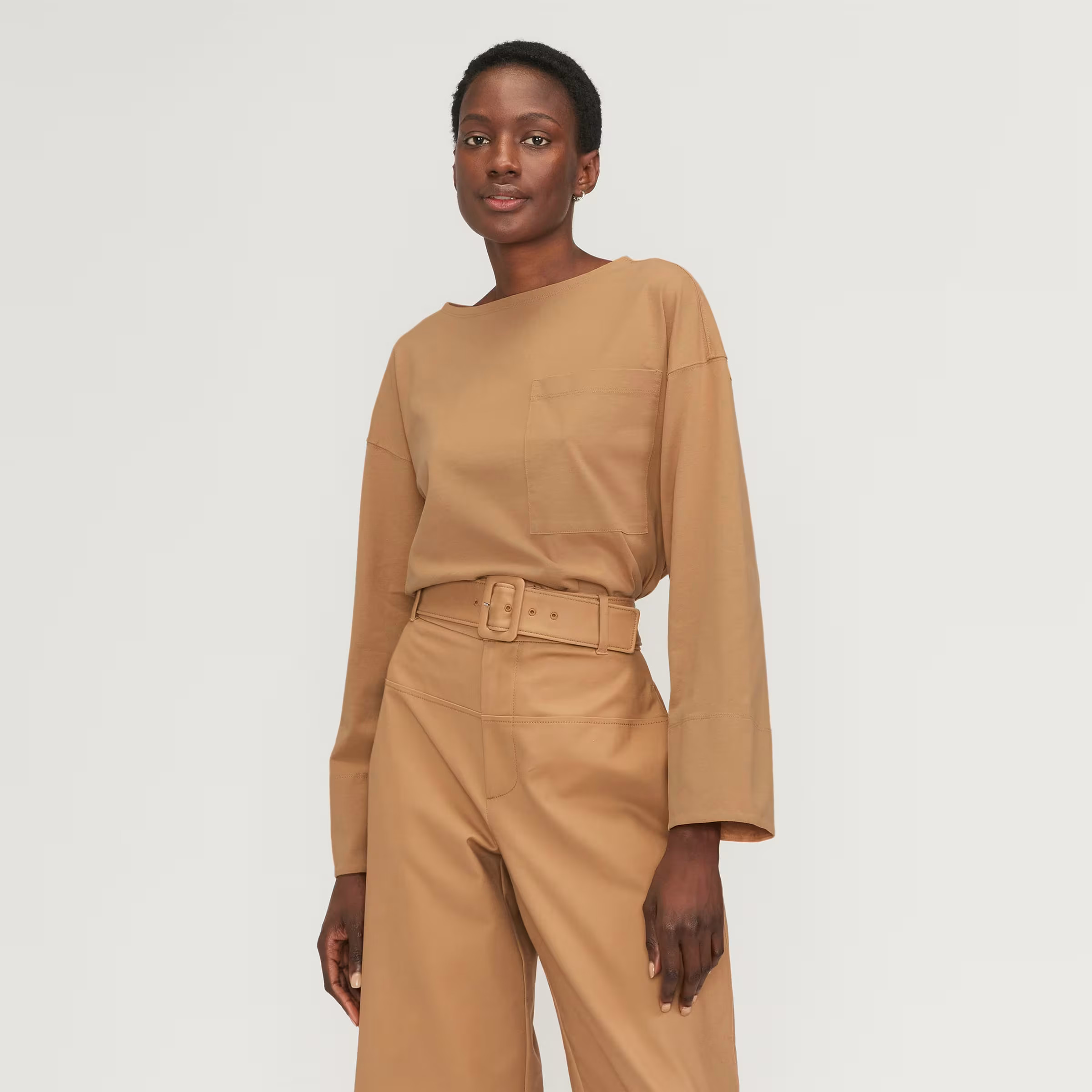 The Premium Weight Oversized Pocket Tee | Everlane