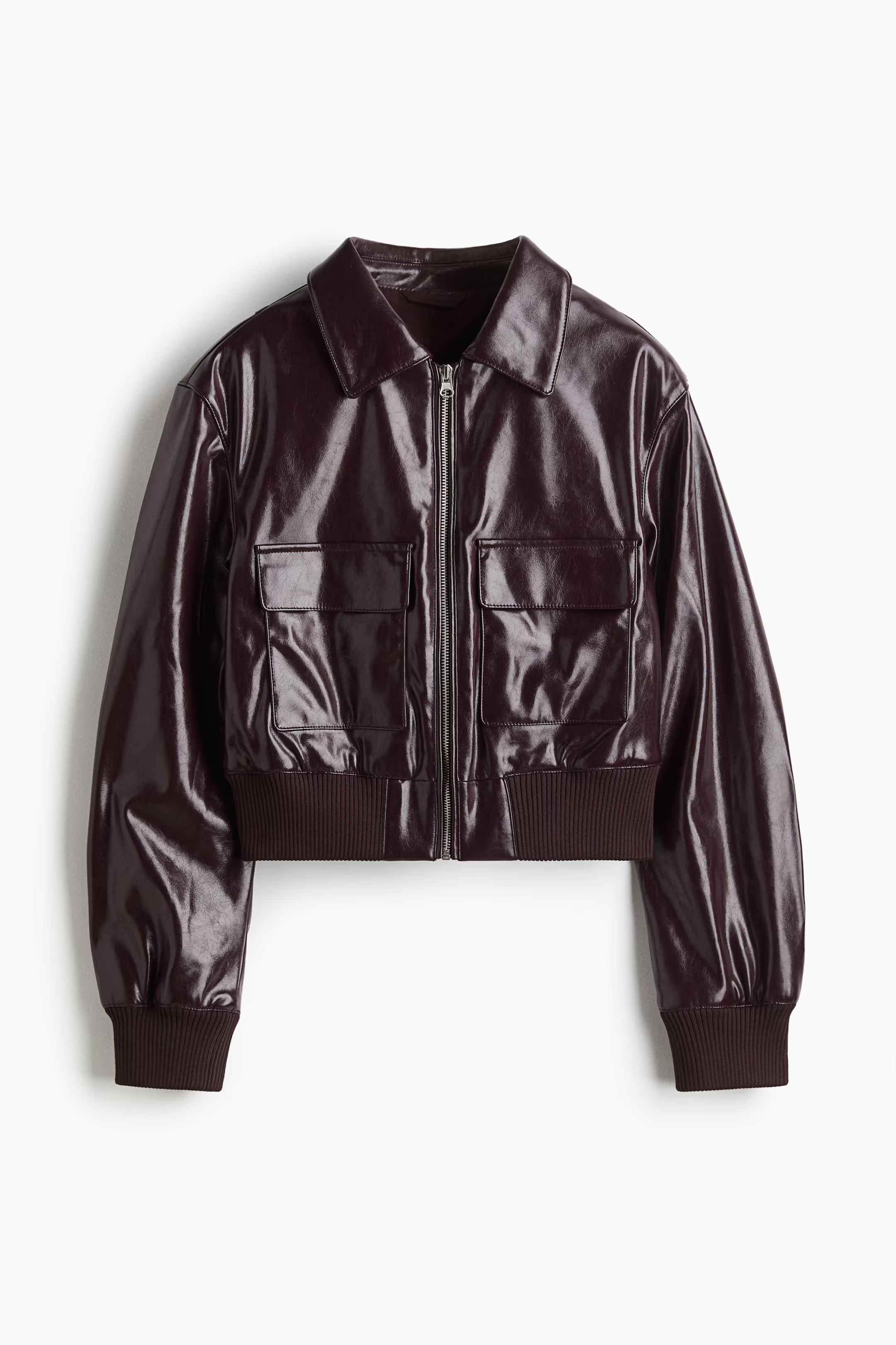 Bomber en tissu enduit | H&M (FR, IT, ES, PT, BE)