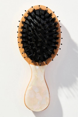Pixie Woo Mini Bamboo Hair Brush | Anthropologie (US)