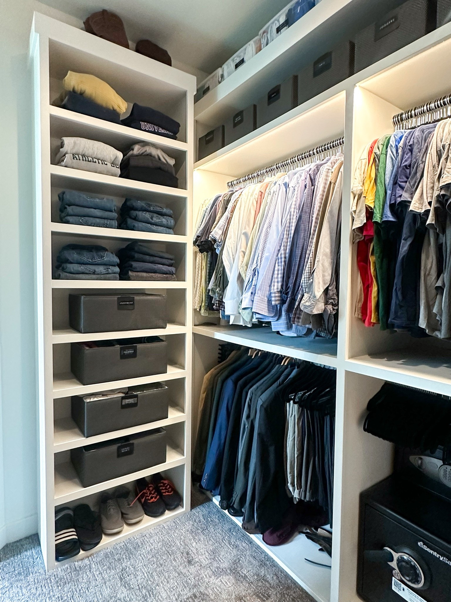 An organized closet makes everyday better! Shop what we used to make this one aesthetic & functional. #homeorganization #organizedcloset #closetlinks

#LTKHome