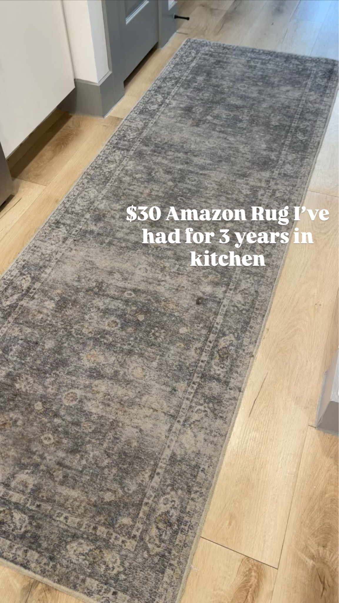 I have had this rug for 3 years and it’s still in really good shape. Doesn’t slide around either. 

Kitchen runner rug, runner rug for kitchen, kitchen runner rug non slip, washable kitchen rug, kitchen mat runner, long kitchen rug, hallway runner rug, entryway runner rug, laundry room runner rug, Amazon runner rug, Amazon kitchen rug, Amazon home decor, Amazon rug find, gray runner rug, gray kitchen rug, neutral runner rug, vintage style runner rug, antique style runner rug, distressed runner rug, patterned runner rug, Persian style runner rug, traditional runner rug, soft runner rug, low pile runner rug, thin runner rug, easy clean rug, washable rug Amazon, non slip backing rug, affordable runner rug, cheap runner rug, runner rug under $50, budget home decor, designer rug dupe, high end rug dupe, luxury look for less home, cozy kitchen decor, modern farmhouse kitchen, neutral home aesthetic, gray home decor, kitchen decor ideas, apartment kitchen decor, small space decor, home styling essentials, everyday home finds, cheap runner rug, runner rug under $50, budget home decor, designer rug lookalike, high end rug lookalike, luxury look for less home, cozy kitchen decor, modern farmhouse kitchen, traditional home decor, organic modern decor, neutral home aesthetic, gray home decor, kitchen decor ideas, apartment kitchen decor, apartment essentials, first apartment decor, small space decor, home styling essentials, everyday home finds, kitchen refresh ideas, kitchen makeover ideas, affordable home finds, amazon home finds, viral amazon home finds, tiktok home decor finds, curated home decor, elevated everyday decor, stylish home essentials, runner rug for high traffic areas, family friendly rug, pet friendly rug, washable home decor, neutral kitchen aesthetic, farmhouse runner rug, designer inspired home decor, comfortable kitchen mat, cozy home aesthetic, entryway decor ideas, laundry room decor ideas, hallway decor inspiration, practical home decor, affordable luxury home decor, home decor under $50, amazon best seller home finds

#LTKHome #LTKfoodie #LTKdayinmylife