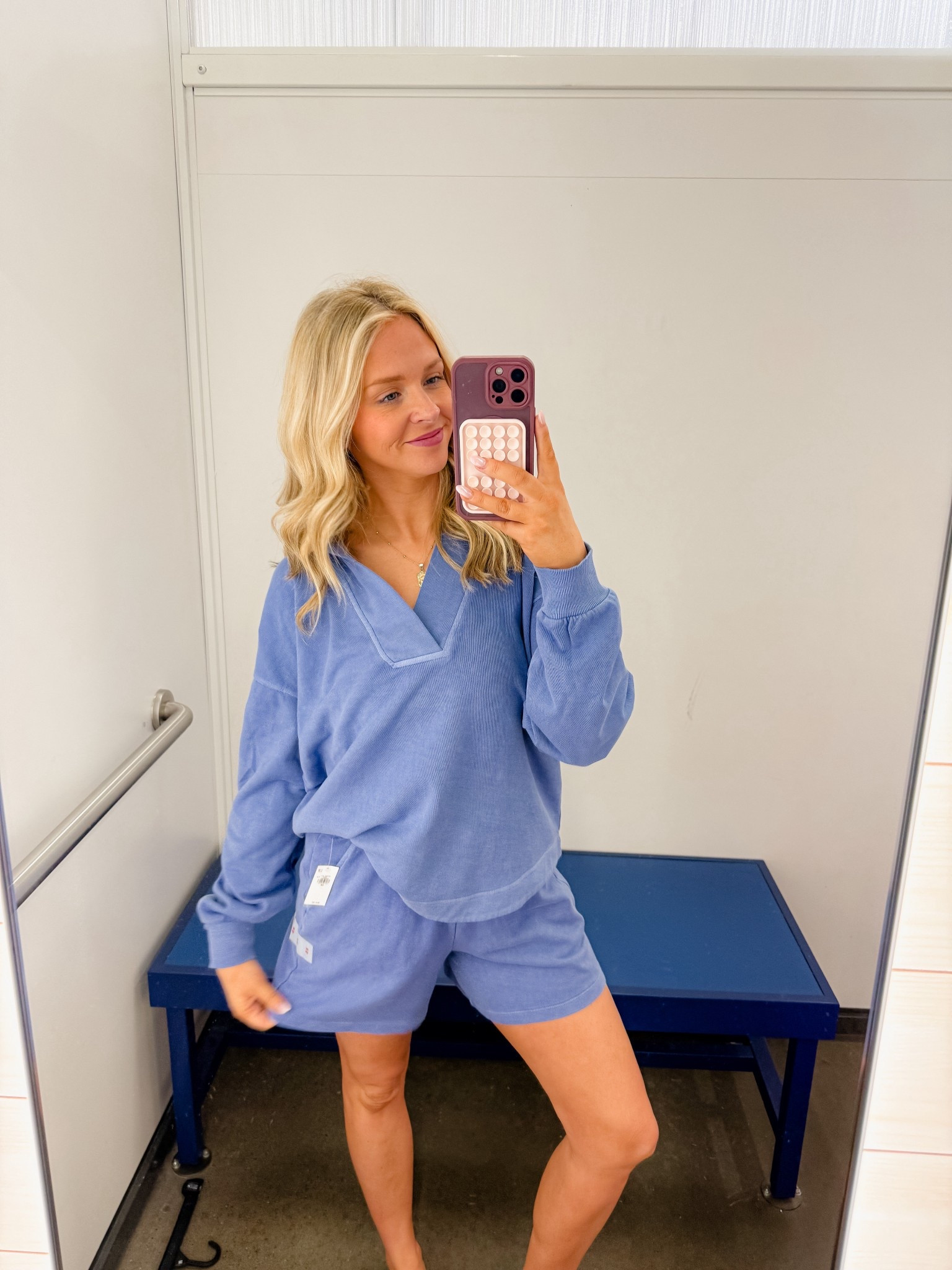 Blue set! Size small in both 💙

#LTKootd #LTKmomlife