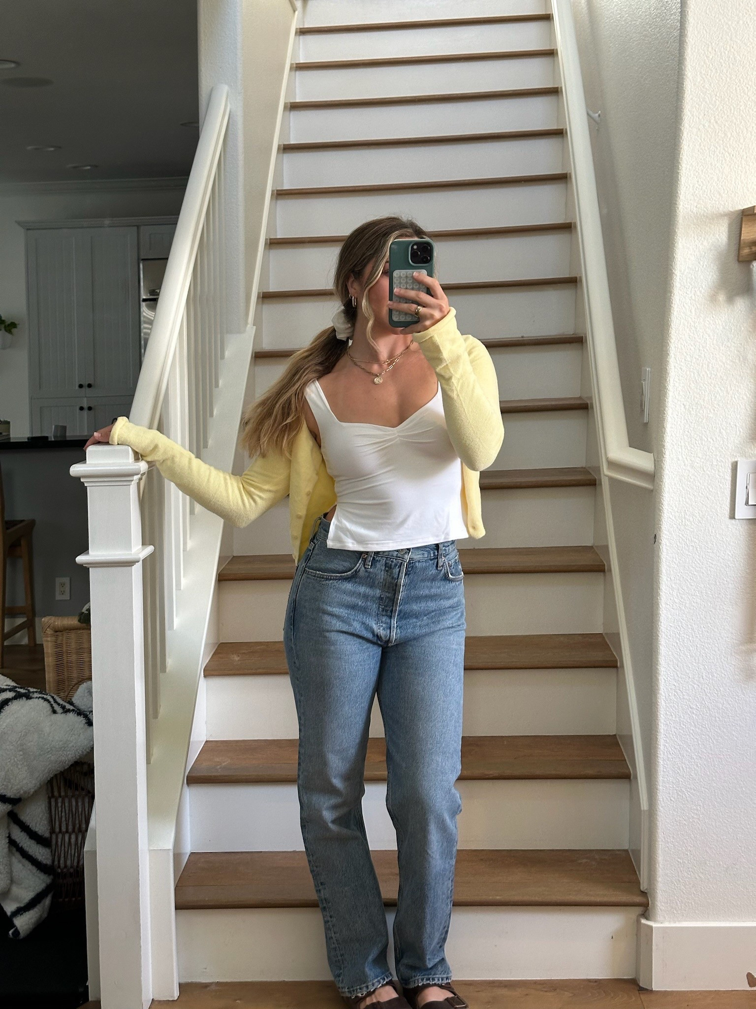 Yesterday’s OOTD. Top and sweater are from White Fox but linked similar! 💛

#LTKFindsUnder100 #LTKSeasonal #LTKStyleTip